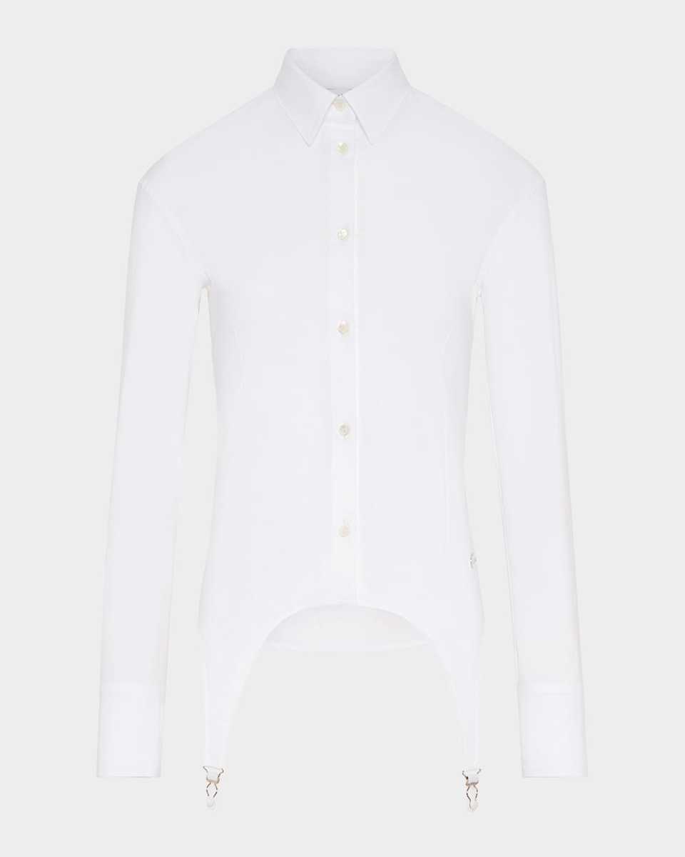 Garter Button-Down Shirt